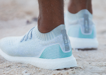 Adidas is selling shoes made from plastic waste we throw in the ocean