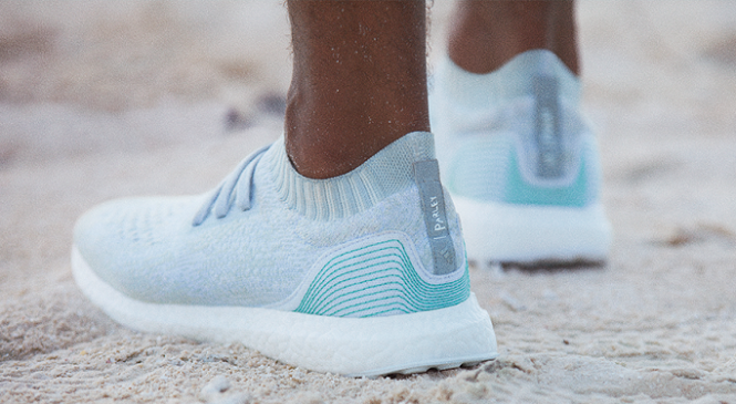 Adidas is selling shoes made from plastic waste we throw in the ocean