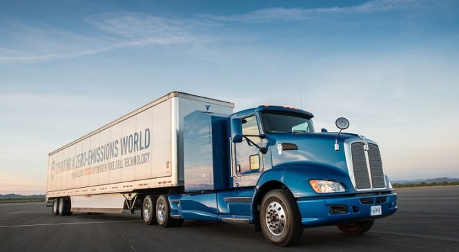 Hydrogen Powered Truck launched by Toyota